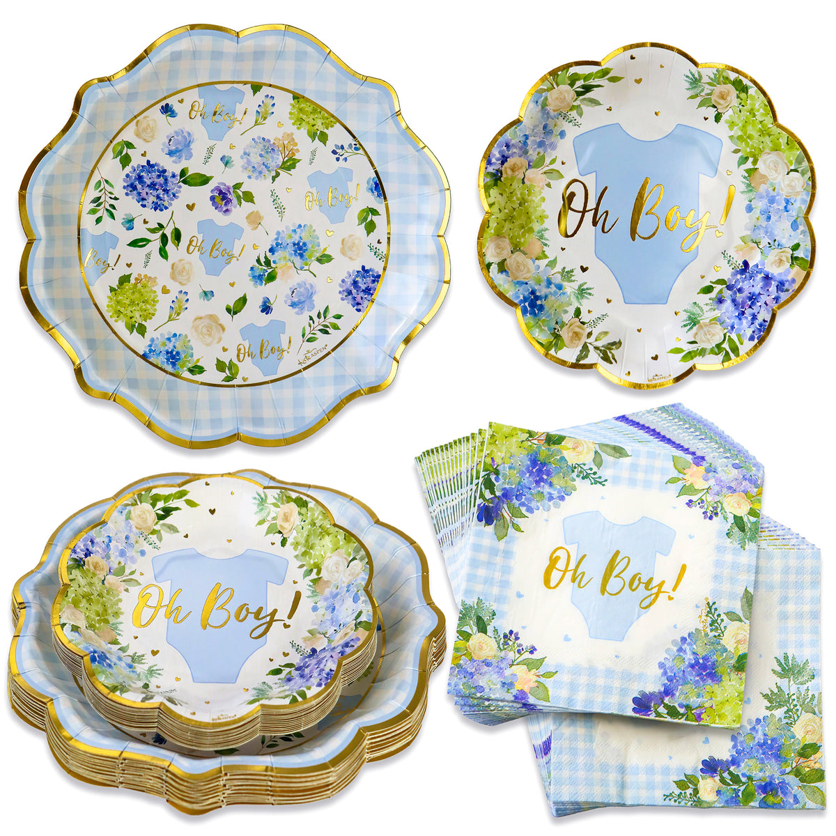 Oh best sale boy plates