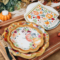 Thumbnail for 62 pcs Fall/Thanksgiving Tableware Set (16 Guests) | Kate Aspen | Alt Image 3