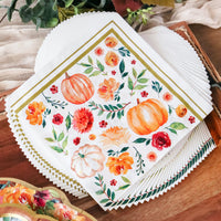 Thumbnail for 62 pcs Fall/Thanksgiving Tableware Set (16 Guests) | Kate Aspen | Alt Image 4