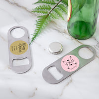 Thumbnail for Personalized Silver Oblong Bottle Opener