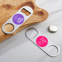 Thumbnail for Personalized Silver Oblong Bottle Opener