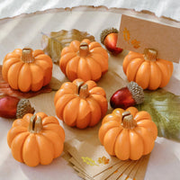 Thumbnail for Orange Pumpkin Place Card Holder (Set of 6) | Kate Aspen | Main Image