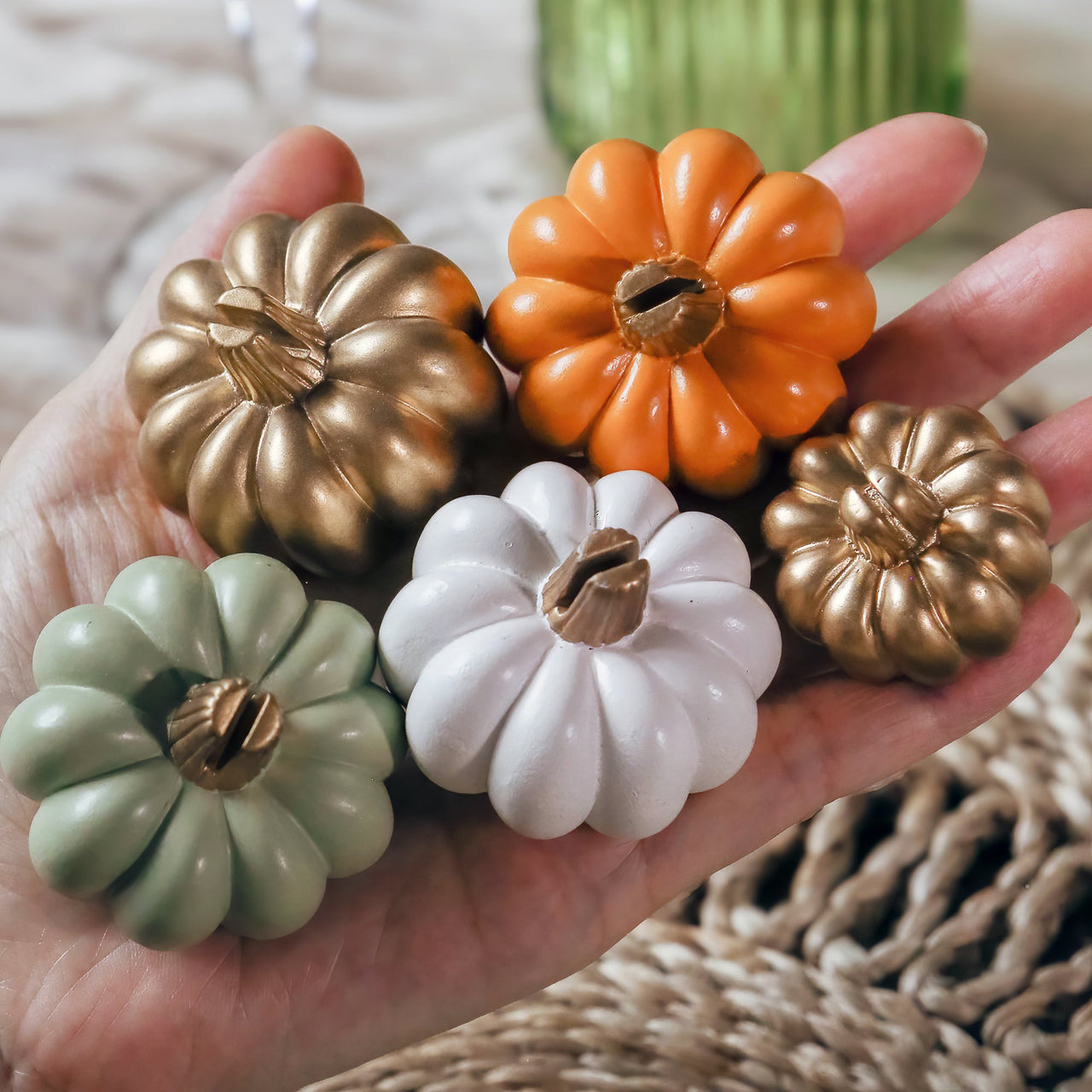 Orange Pumpkin Place Card Holder (Set of 6) | Kate Aspen | Alt Image 4