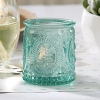 Thumbnail for Vintage Blue Glass Tea Light Holder (Set of 8)