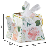 Thumbnail for Floral Teapot Favor Box (Set of 24)