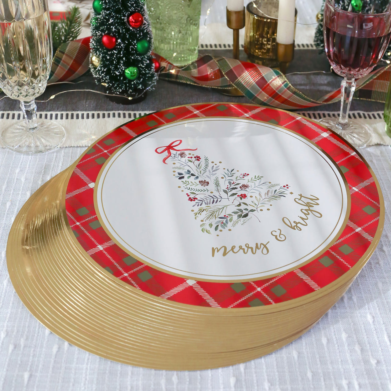 Christmas 13” Charger Plate Placemat | Kate Aspen | Alternate Image 4