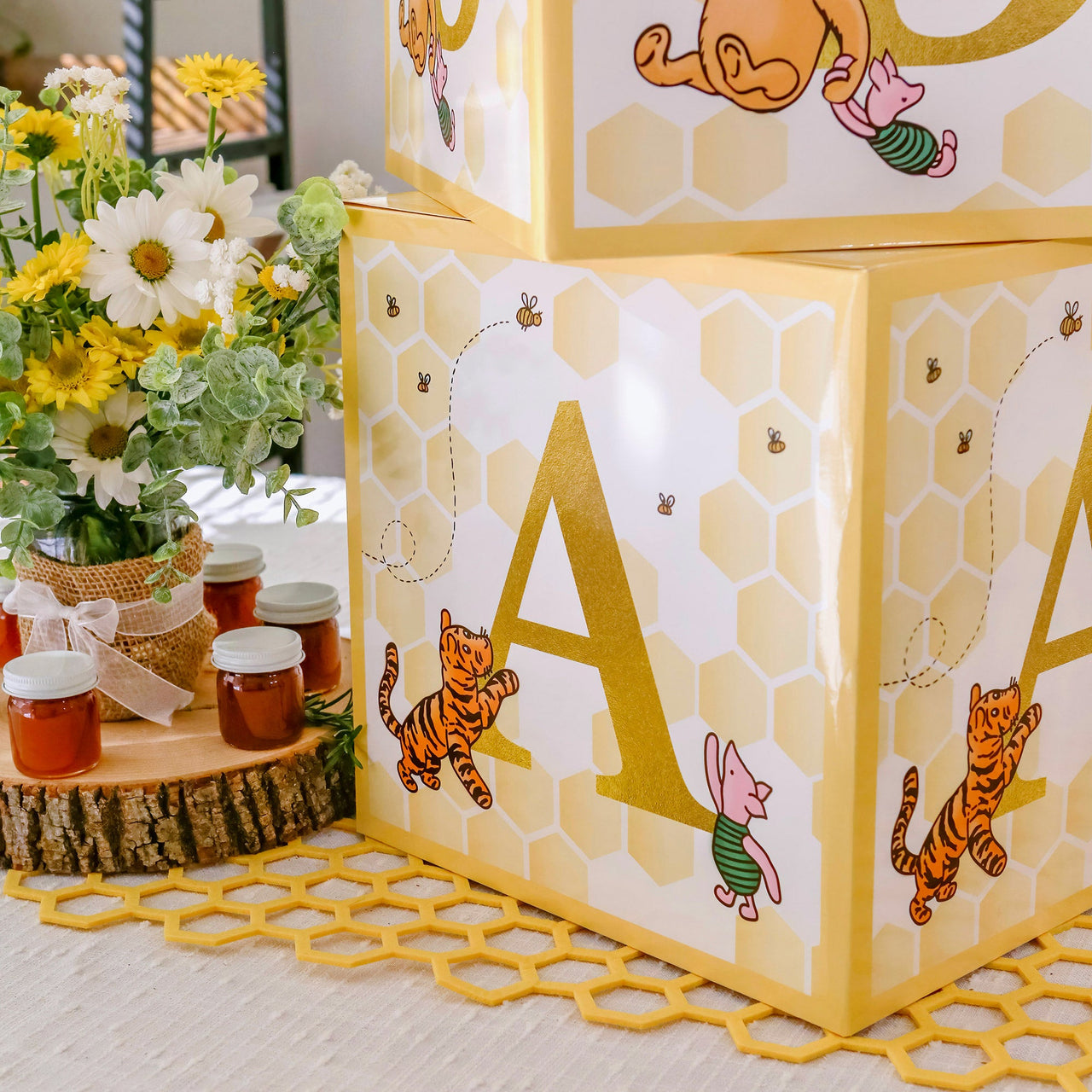 Honey Bear Baby Block Boxes - Alternate Image 7