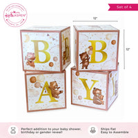 Thumbnail for We Can Bearly Wait Baby Block Boxes - Alternate Image 6