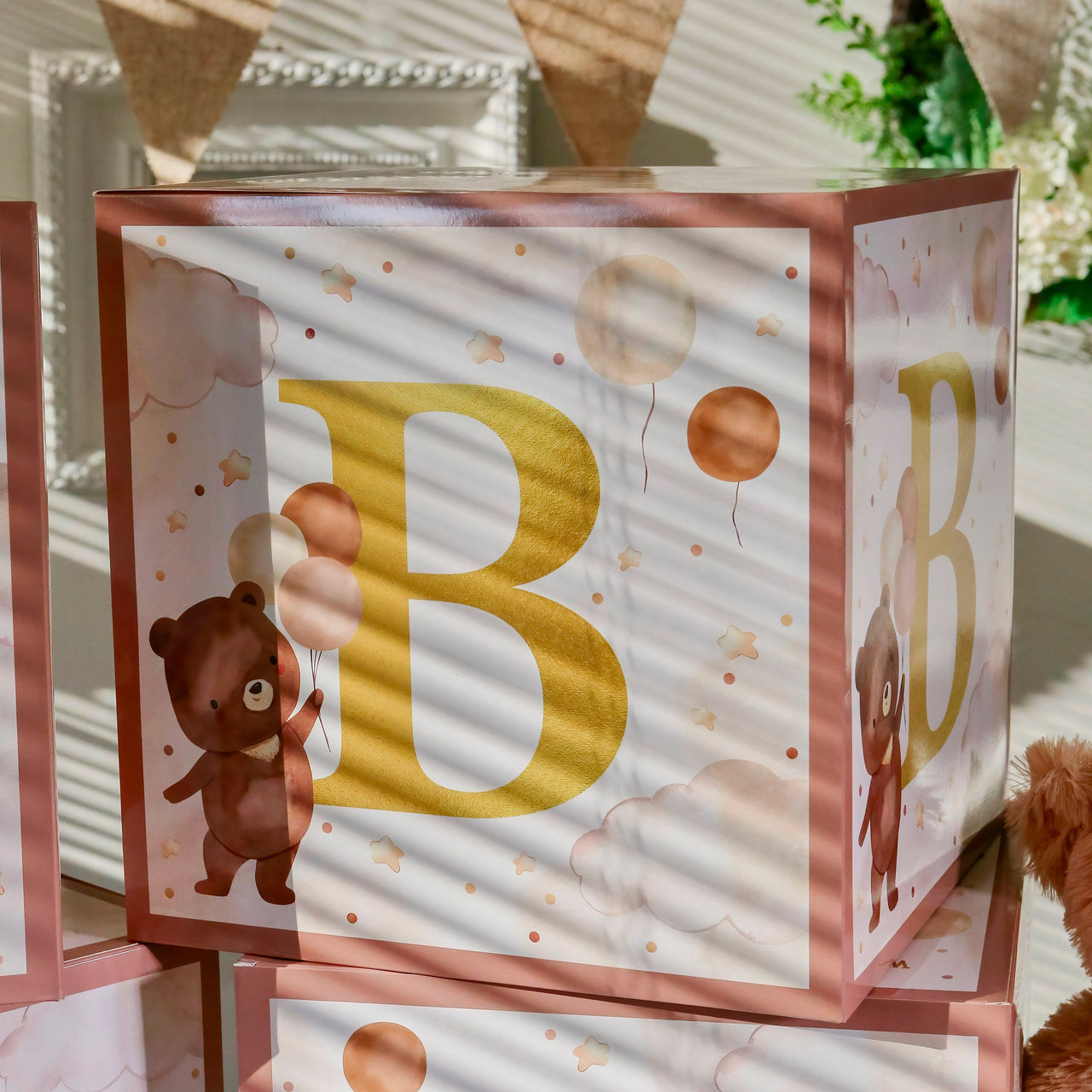 We Can Bearly Wait Baby Block Boxes - Alternate Image 7