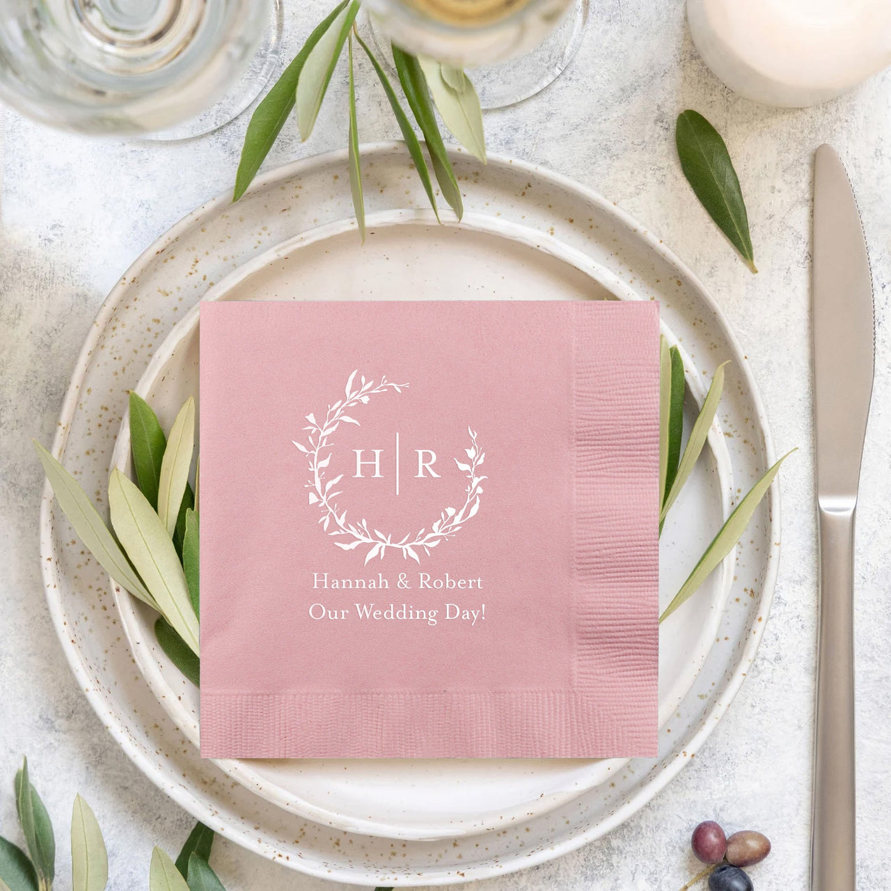 Personalized Triple Ply Luncheon Napkins