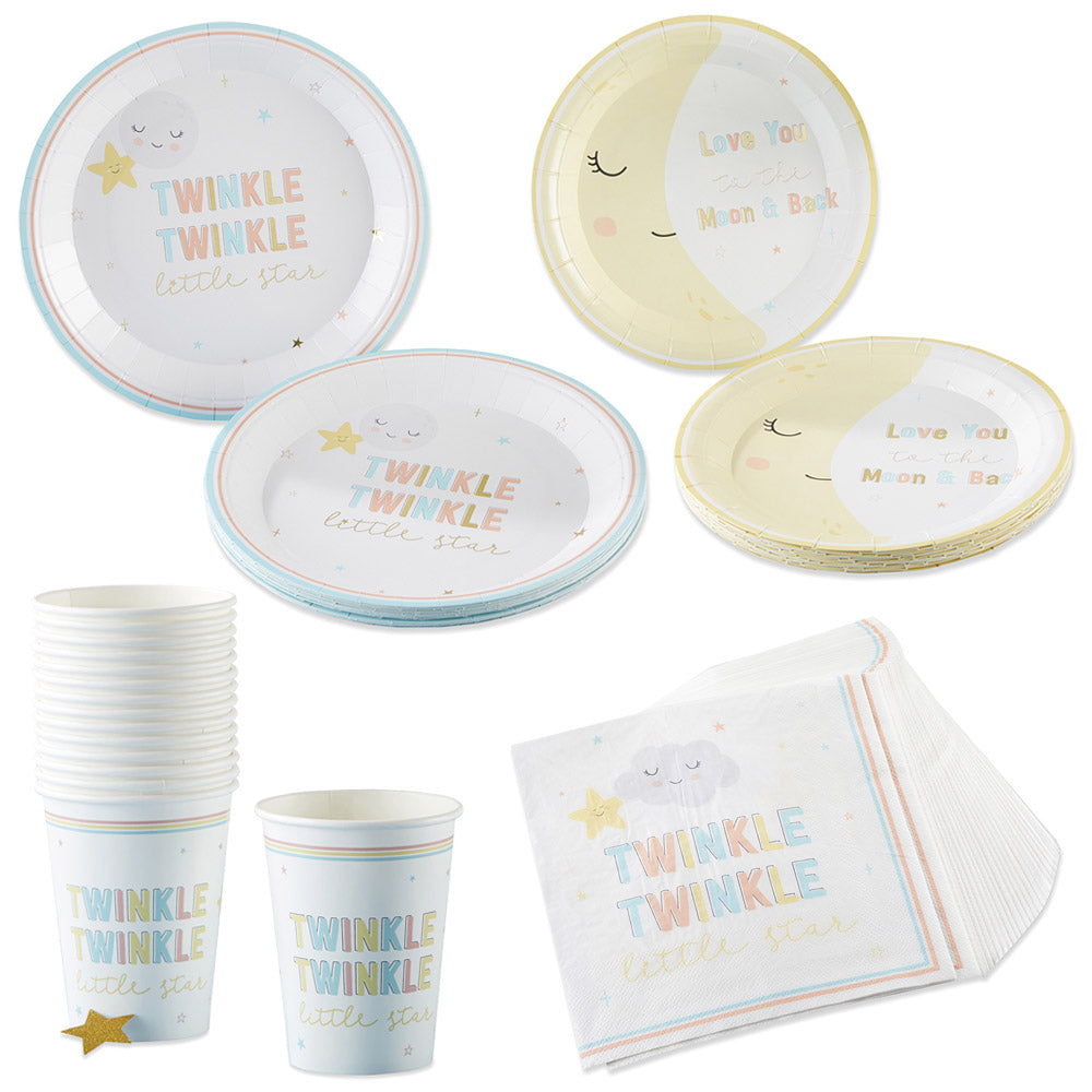 Twinkle Twinkle 8 oz. Paper Cups (Set of 16) | Kate Aspen