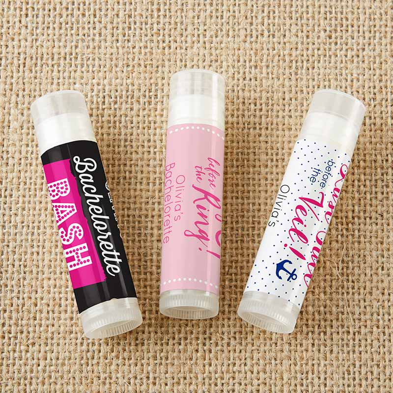 Personalized Lip Balm Favor, Bachelorette Party Favors, Bridesmaid