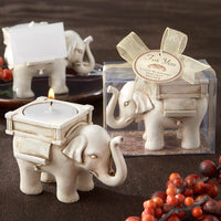 Elephant Tea Light Holder - Elephant Place Card Holder - Favors by Kate ...