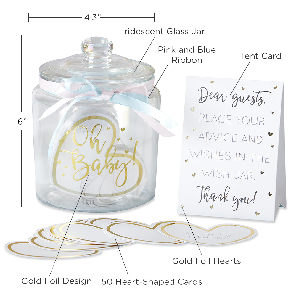 All Events Personalized Metallics Collection heart shaped glass