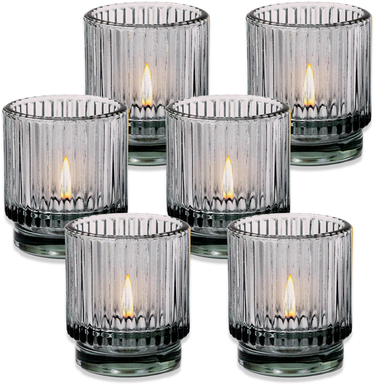 Clear Glass Votive Candle Holder