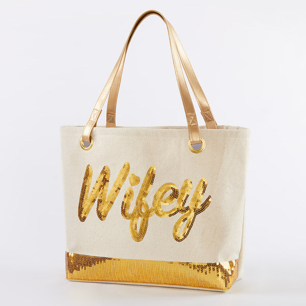 Kate Aspen Classic Monogrammed Tote Bag