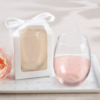 Kate Aspen 30009NA 9 oz Personalized Stemless Wine Glass, 1 - Fred