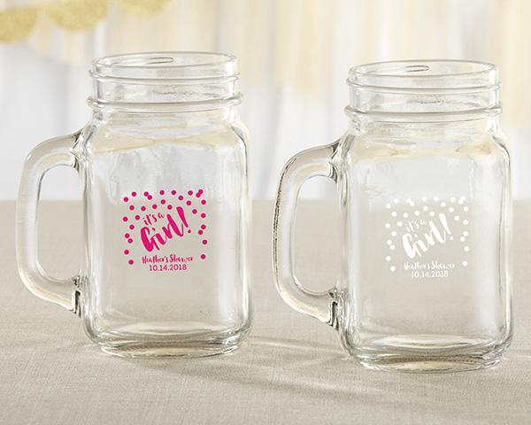 Personalized Engraved Mason Jar Mug With Monogram Design sold Individually  