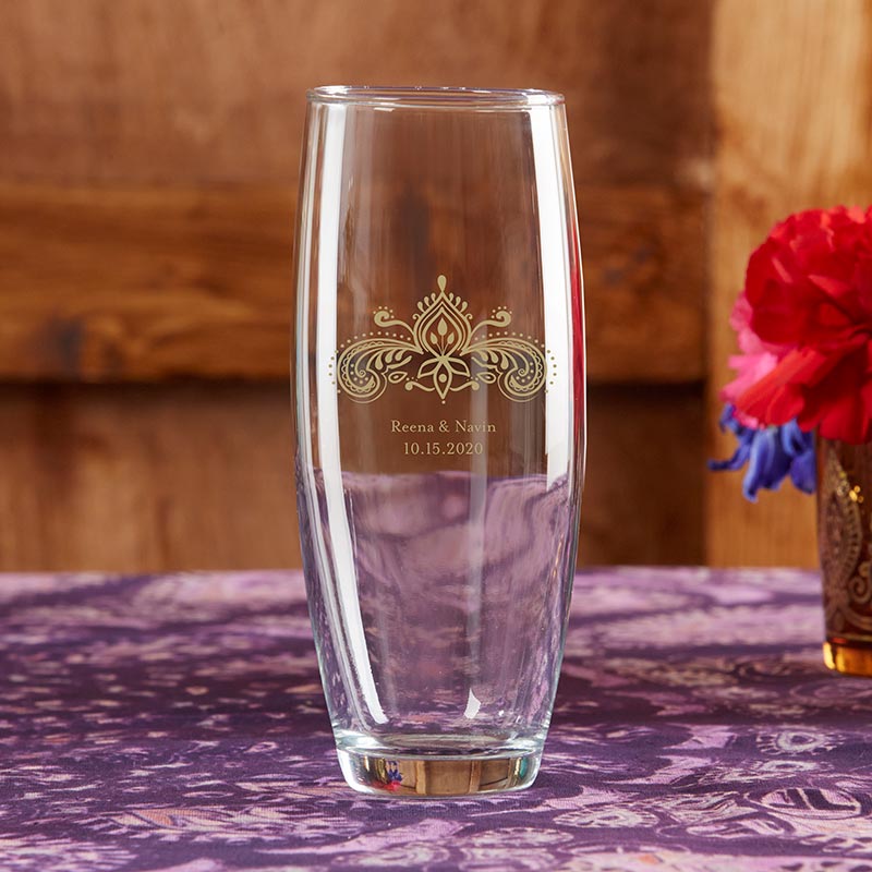 Personalized 9 oz. Stemless Champagne Glass